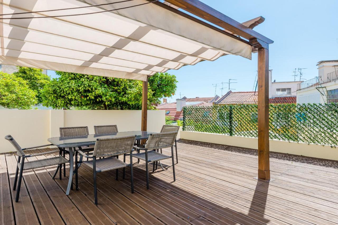Ferienwohnung Bela Vista A Lissabon Exterior foto